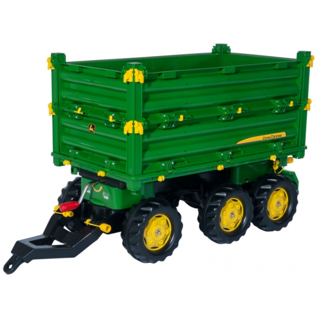 Прицеп для педального трактора Rolly Toys зеленый 125043 18432